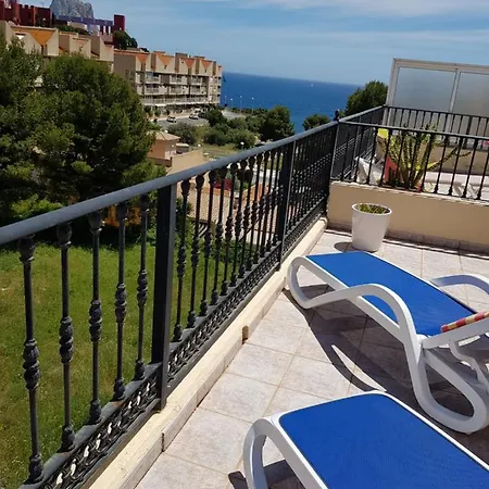 Casa Pitufo Calpe, Bright Duplex - & Mountain View Apartment *