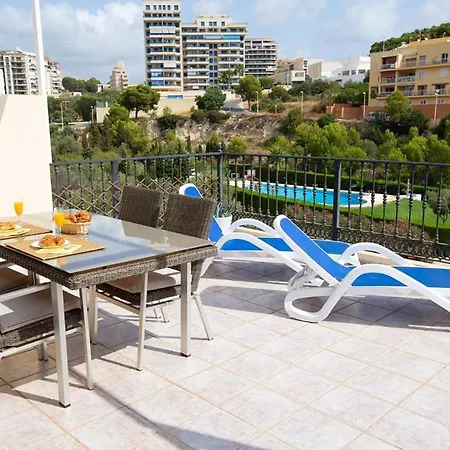 Casa Pitufo Calpe, Bright Duplex - & Mountain View Apartment *