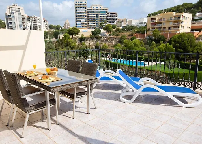 Casa Pitufo Calpe, Bright Duplex - See&mountain View Appartement *